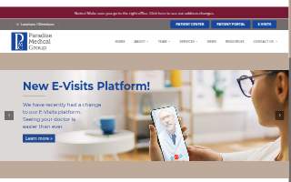 Paradise Medical Group - (Pediatrics) website