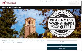 California State University Student Health Service website