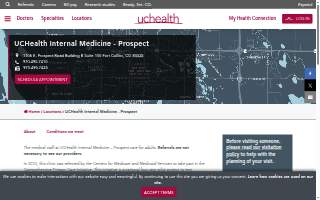 Prospect Medical Plaza website
