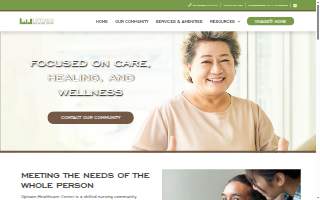 Uptown Care Center website