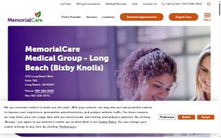 MemorialCare Medical Group - Long Beach (Bixby Knolls) website