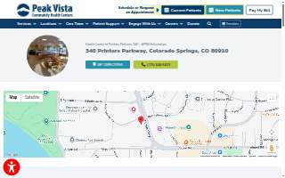 Health Center at Printers Parkway, 340 - Peak Vista Community Health Centers website