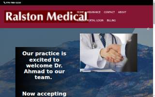 Ralston Valley Medical Center website