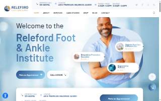 Releford Foot and Ankle Institute website