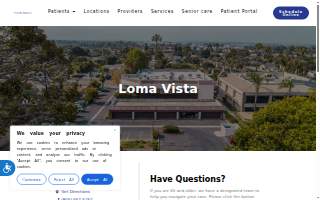 Primary Medical Group - Loma Vista website