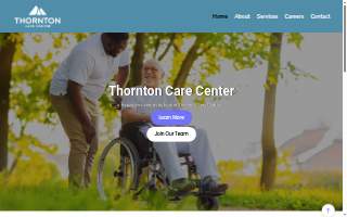 Thornton Care Center website