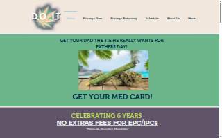 D.O. IT Medical Evaluations - Medical Marijuana Cards website