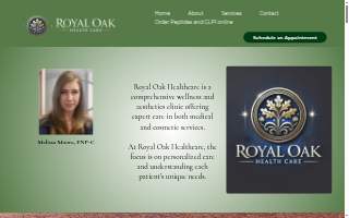 Royal Oak Healthcare website