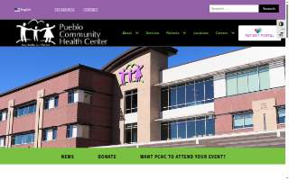 Pueblo Community Health Center Admin Building & Pharmacy website