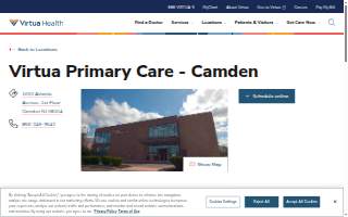 Virtua Primary Care - Camden website