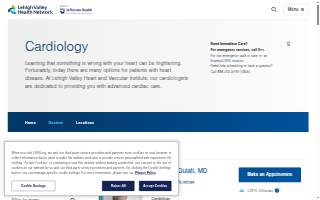 Lehigh Valley Cardiology Associates website