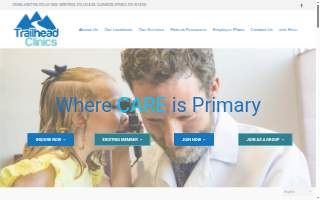 Trailhead Clinics of Grand Junction website
