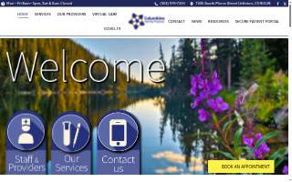 Columbine Family Medical Center website