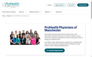 ProHealth Physicians of Manchester website