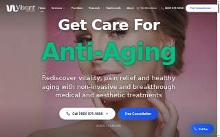 Vibrant Health Care website