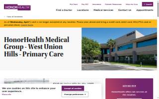 HonorHealth Medical Group - West Union Hills - Primary Care website
