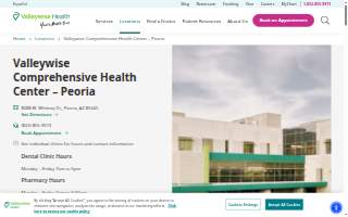 Valleywise Comprehensive Health Center – Peoria website