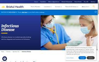 Bristol Health Primary Care & Infectious Disease website