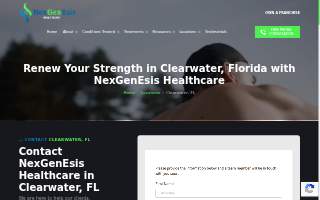 NexGenEsis Stem Cell - Clearwater website