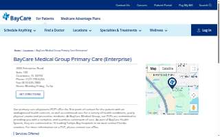 Bay Care Medical Group website