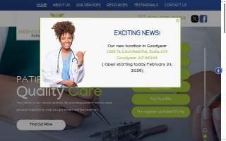Med-Cure Internal Medicine website