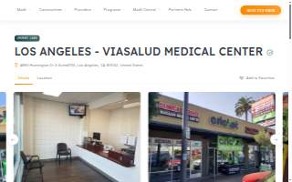 Los Angeles - ViaSalud Medical Center website