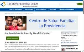 La Providencia Medical Clinic website