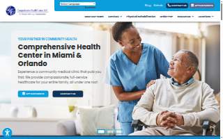 Comprehensive Health Center website