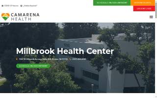 Camarena Health - Millbrook Health Center website