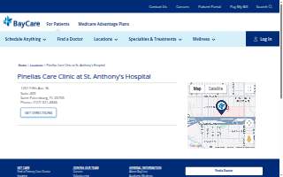Pinellas Care Clinic website