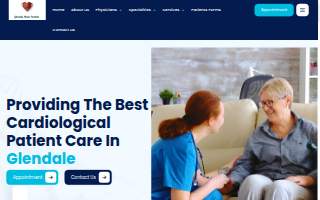 Glendale Heart Institute website