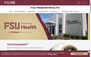FSU PrimaryHealth website