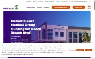 MemorialCare Medical Group - Huntington Beach (Beach Blvd) website