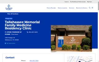 Tallahassee Memorial Family Medicine Residency Program website