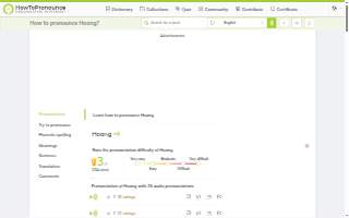 Hoang Realty website
