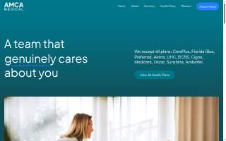 AMCA Medical Center website