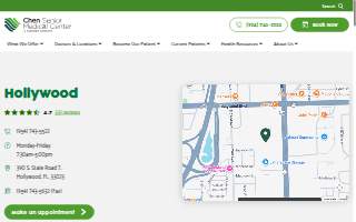 Chen Senior Medical Center of Hollywood website