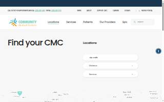 CMC West Lane website