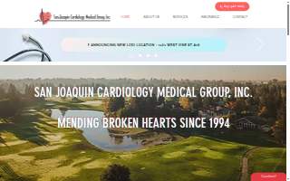 San Joaquin Cardiology Medical Group, Inc. website