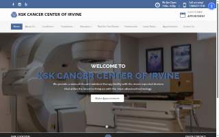 Cancer Center of Irvine website