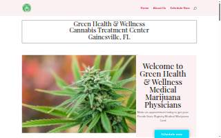 Green Health and Wellness website