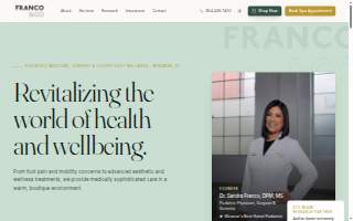 FRANCO & CO - Podiatric Medicine & Surgery website