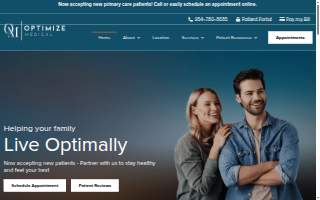 Optimize Medical Primary Care website