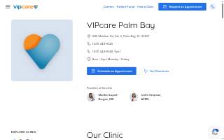 SaludVIP Palm Bay website