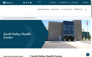 South Valley Health Center website