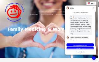 South Florida Family Health And Research Centers website