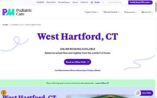 Pediatrics Care Plus website