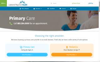 Lakeland Regional Health - Morrell website