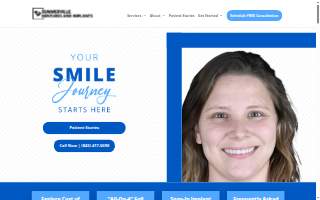 Summerville Dentures and Implants website