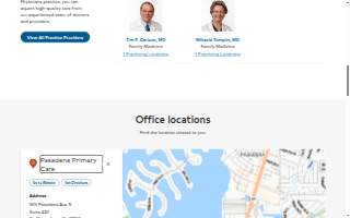 Pasadena Primary Care Inc website